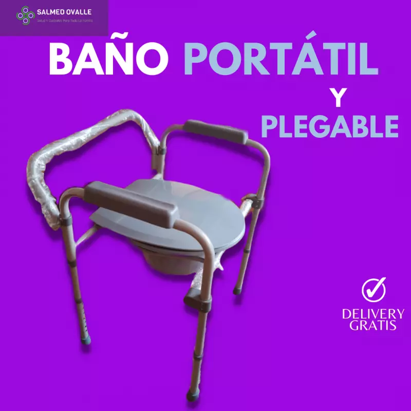 BAÑO PORTÁTIL PLEGABLE