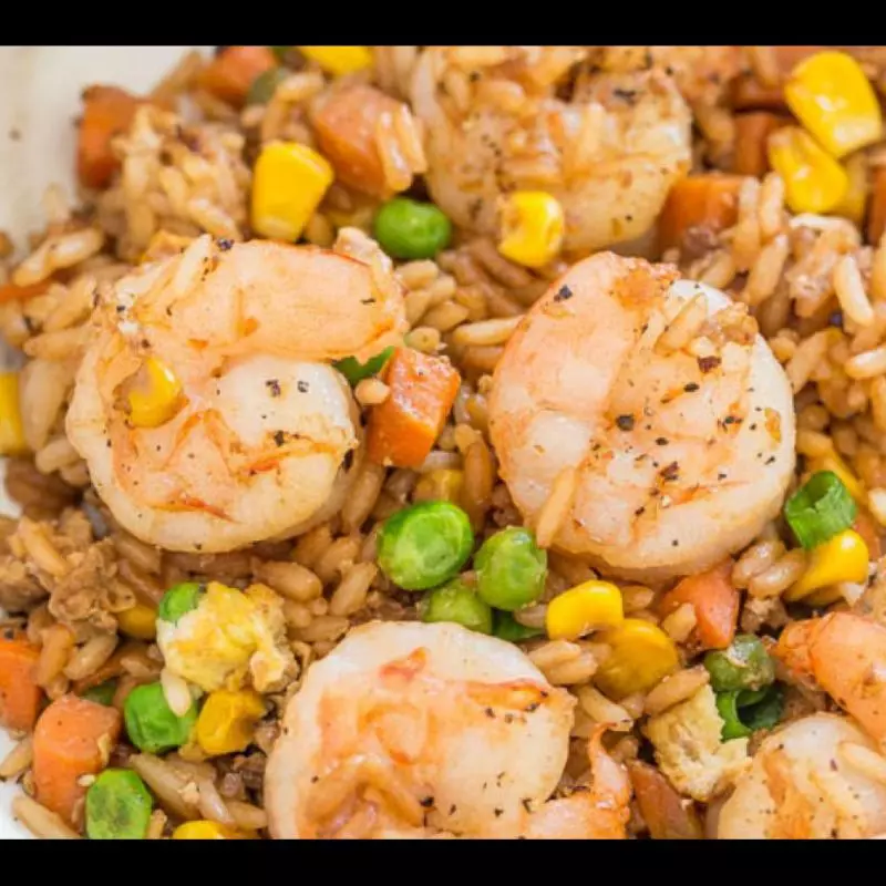 Arroz con Camarones
