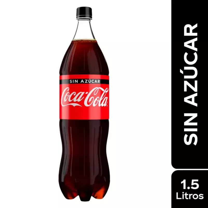 Coca Cola Sin Azúcar 1.5L