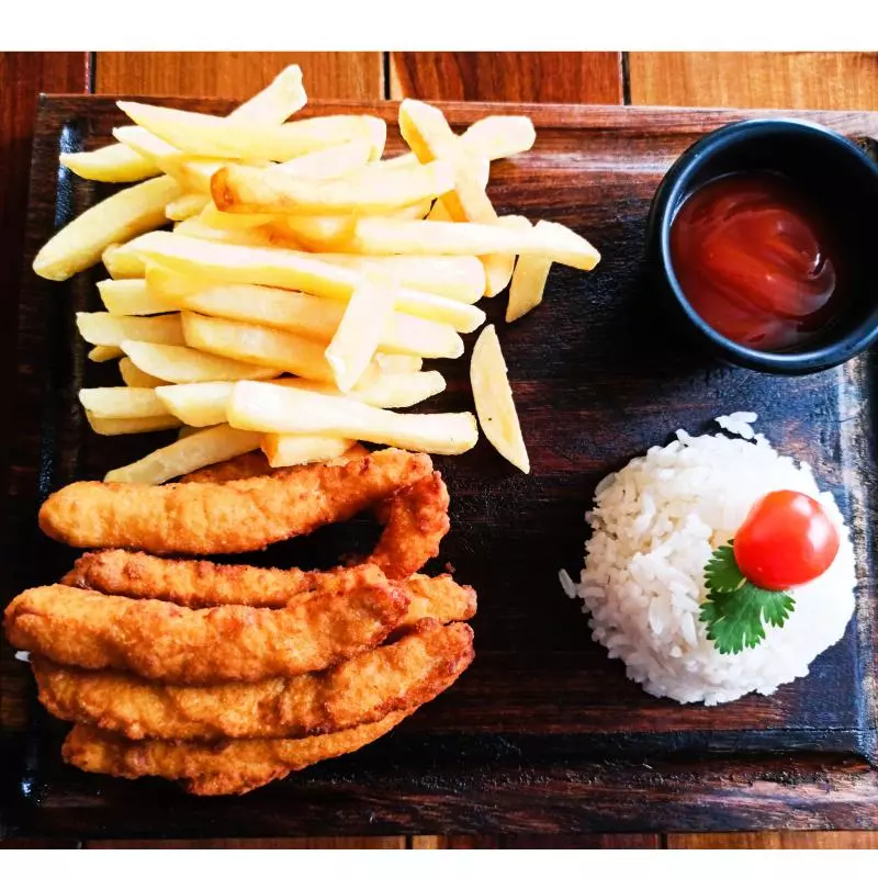 Dedos de pescado / Fish sticks
