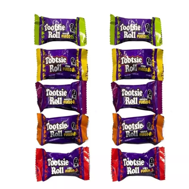 Tootsie roll fuego