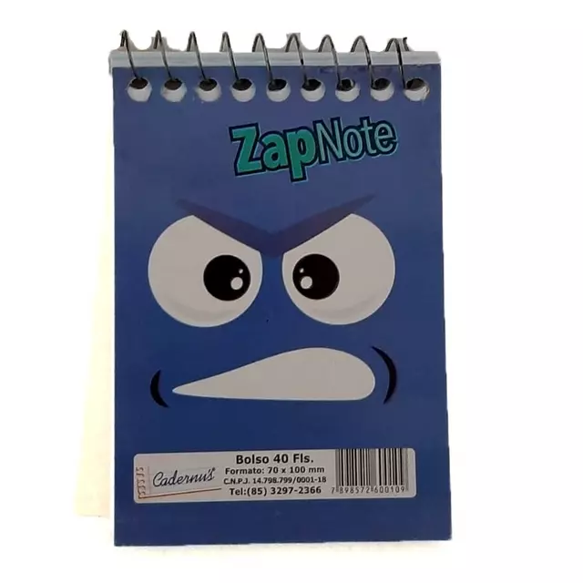 Caderneta de Bolso 1/16 - Zap Note