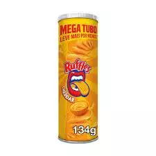 BATATA RUFFLES CHEDDAR TUBO 134G
