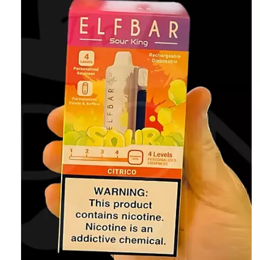 ELF BAR SOUR 40k Citrico