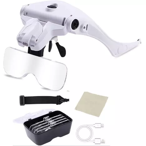 Lentes Lupa Cabezal (USB)