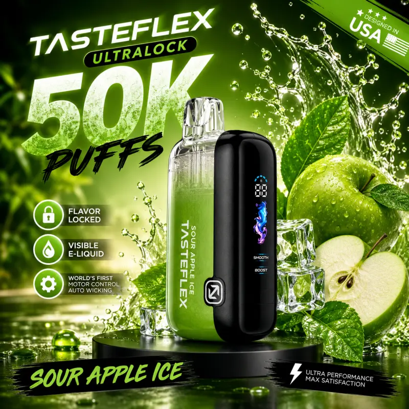 Taste- Sour Apple ice 🍏🍏🧊