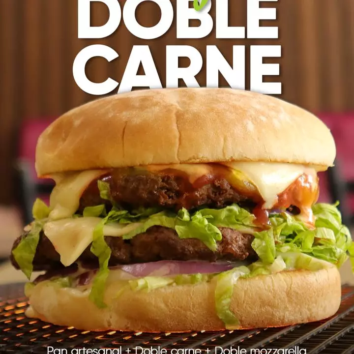 Hamburguesa Doble Carne