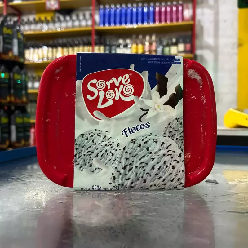 Sorvete Flocos 2l