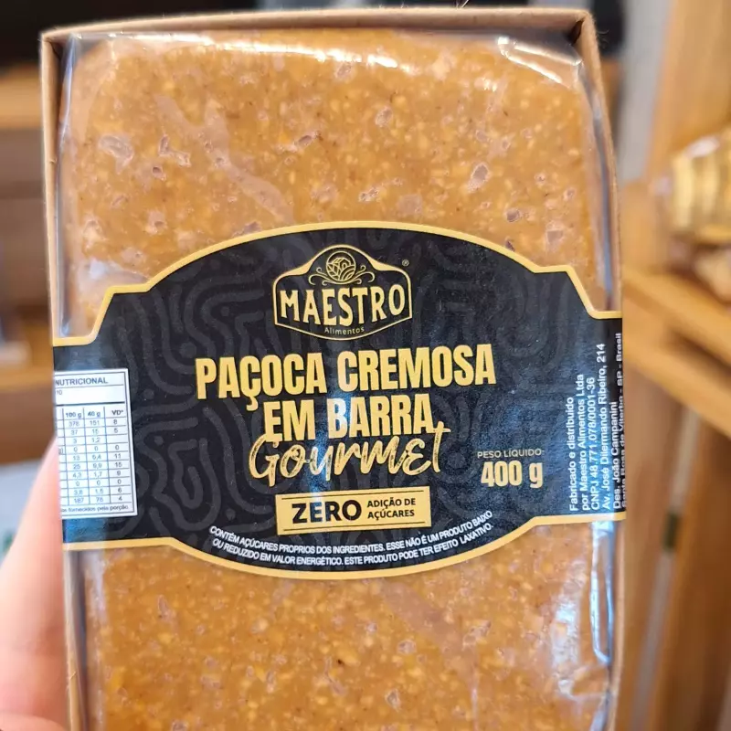 Paçoca SEM AÇÚCAR