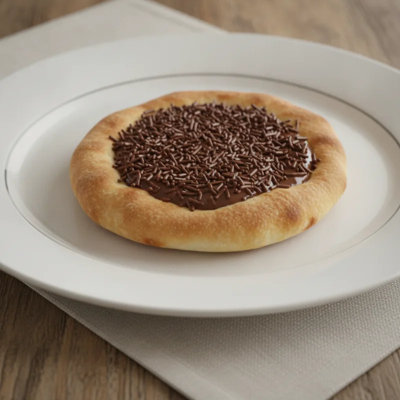 Esfiha de brigadeiro