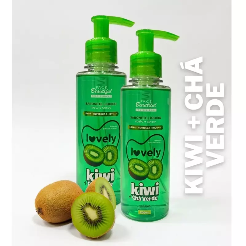 Sabonete líquido Kiwi + Chá Verde