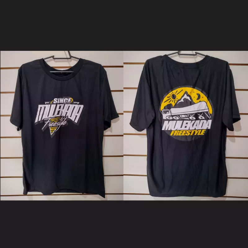 CAMISETA LINHA BITRUCK PRETO