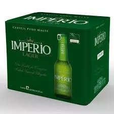 Império lager 355ML long c/12unid.