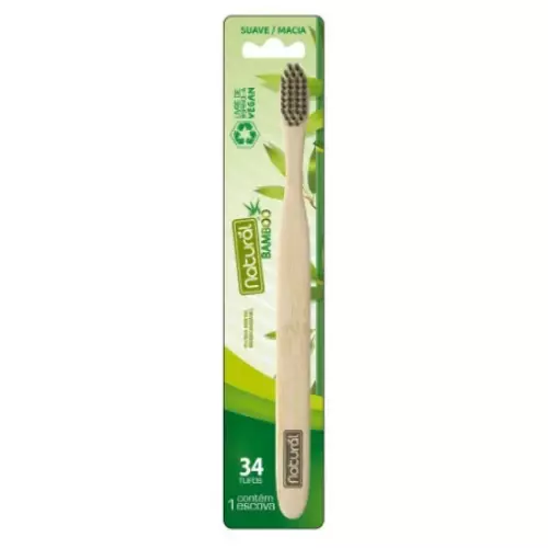 Escova de Dente de Bambu