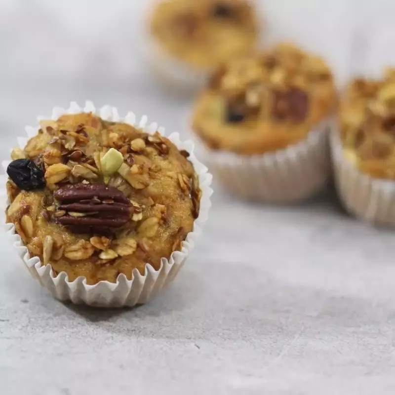 Banana Crunch Muffins