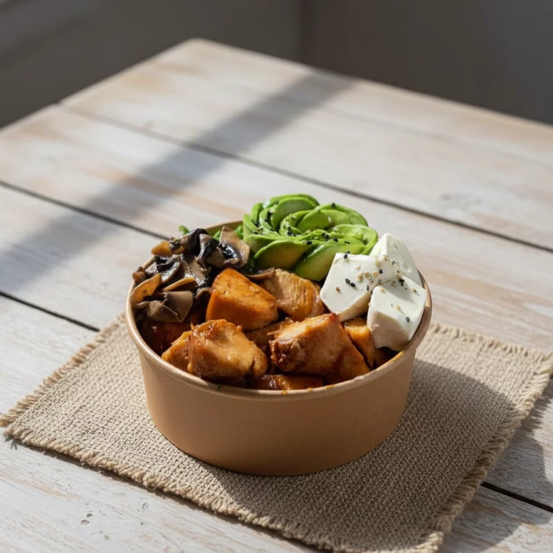GOHAN POLLO TERIYAKI