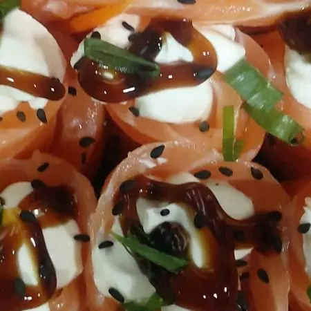 Sashimi Com Cream Chesse.