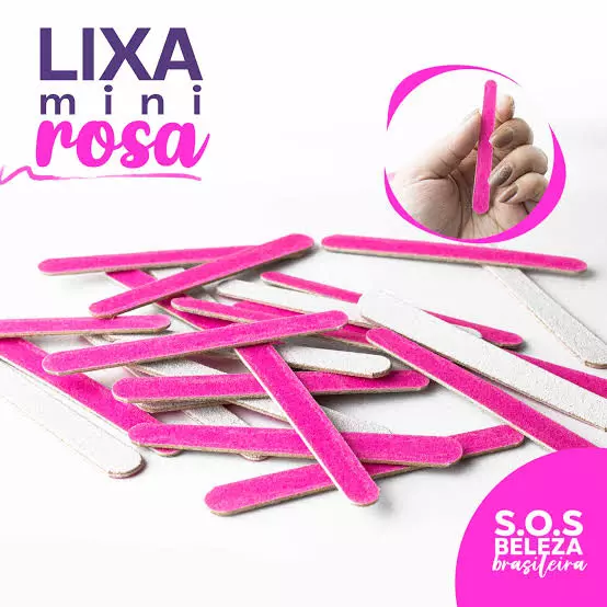Mini Lixa Rosa C/20