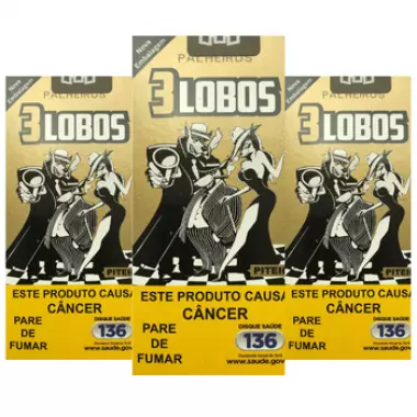 Paiol 3 Lobos C/Piteira Dourado