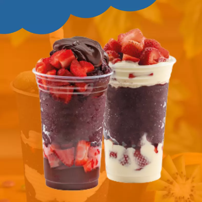 Açai Misto (Com sorvete de Ninho)
