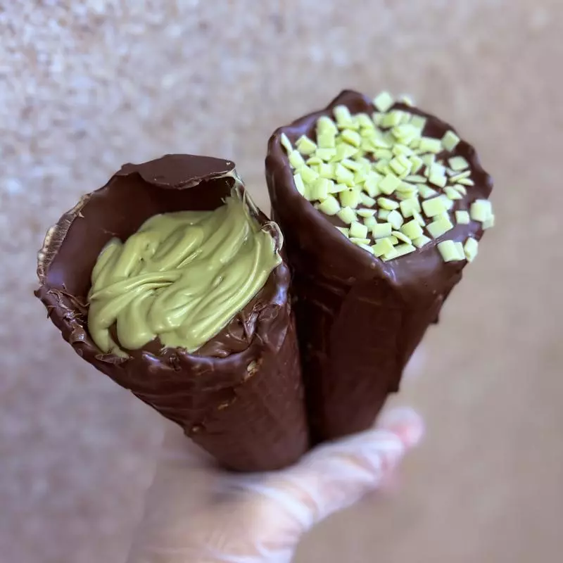 Cascone PISTACHÃO c/ Nutella
