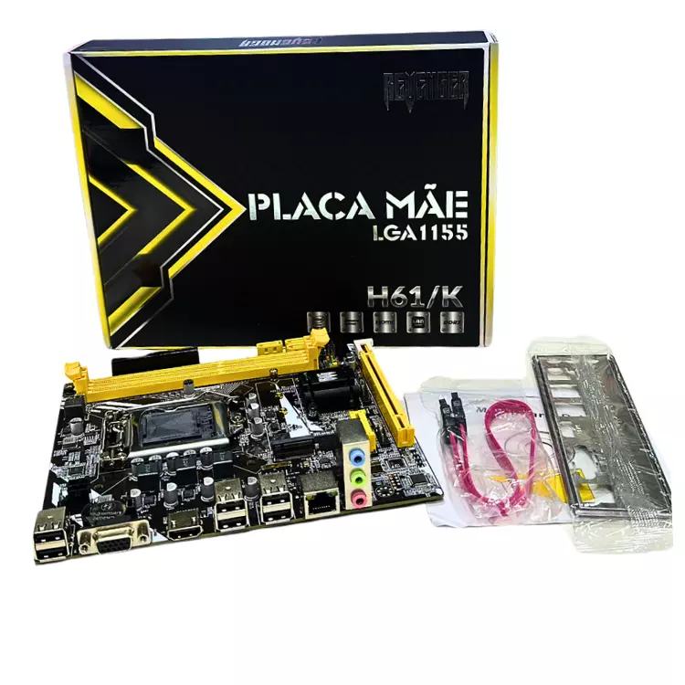 PLACA MÃE H61/K REVENGER DDR3 1155