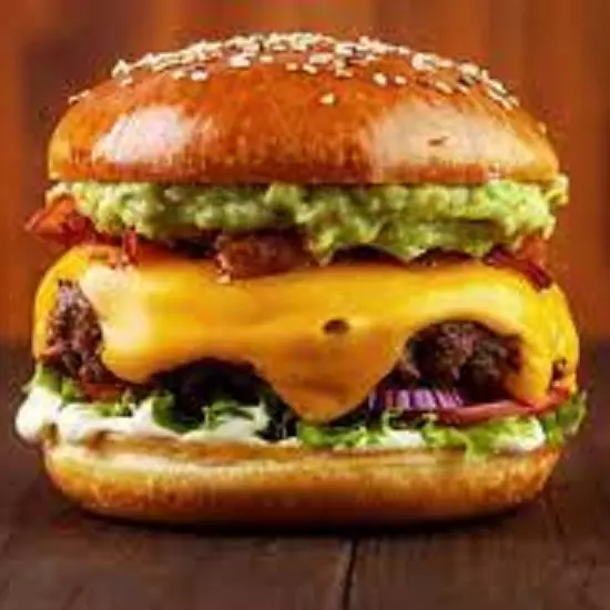 Hamburguesa 1/4 lb mexicana