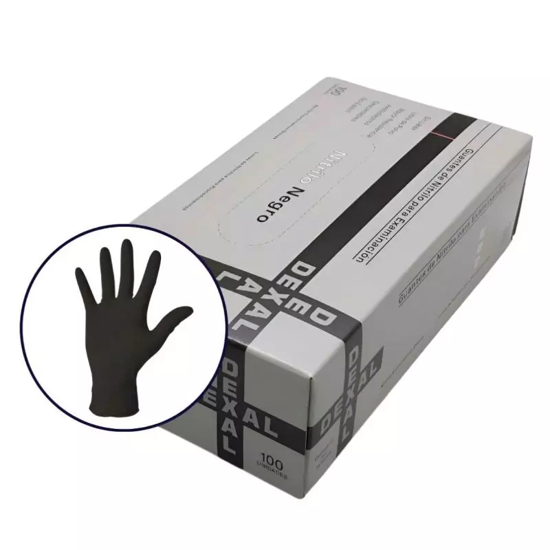 GUANTES DE NITRILO (L Y M) 100U