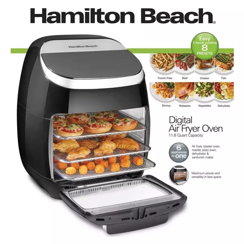 HORNO FREIDORA DE AIRE DIGITAL HBEAC
