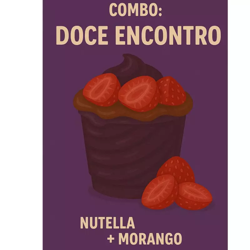 Nutella + Morango 🍫 🍓 300 ml