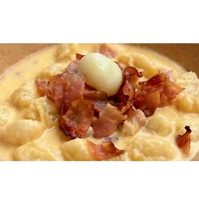 Ñoquis a la Carbonara Gourmet