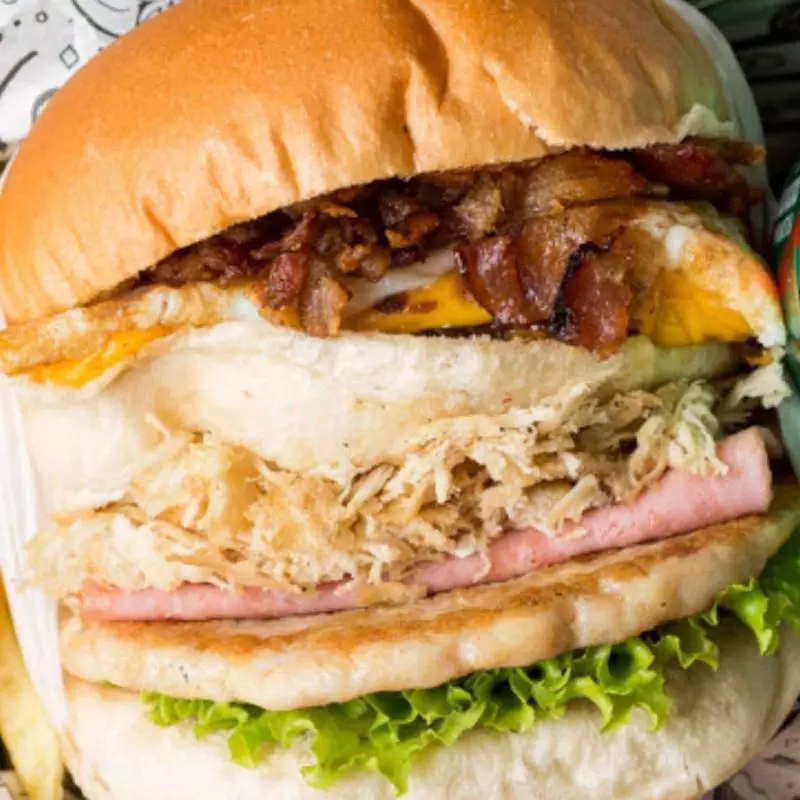 X-File de Frango Tudo Salada