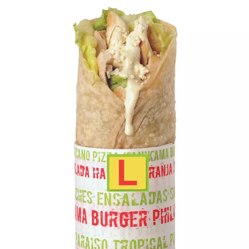 Wrap Cesar pollo L