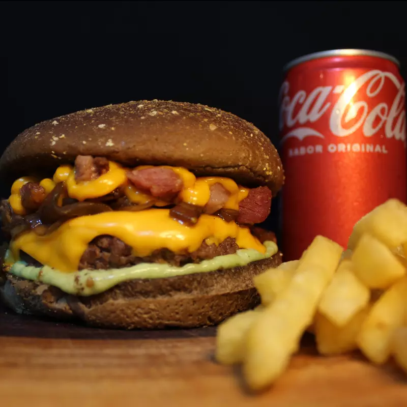 Combo Ind. Double Cheddar Bacon