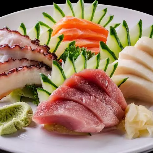 Sashimi 40 fatias misto