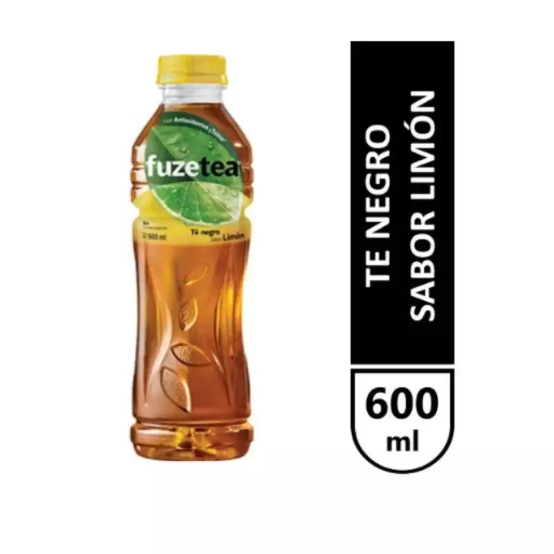 Fuze Tea Té Negro Limón (600 ml.)