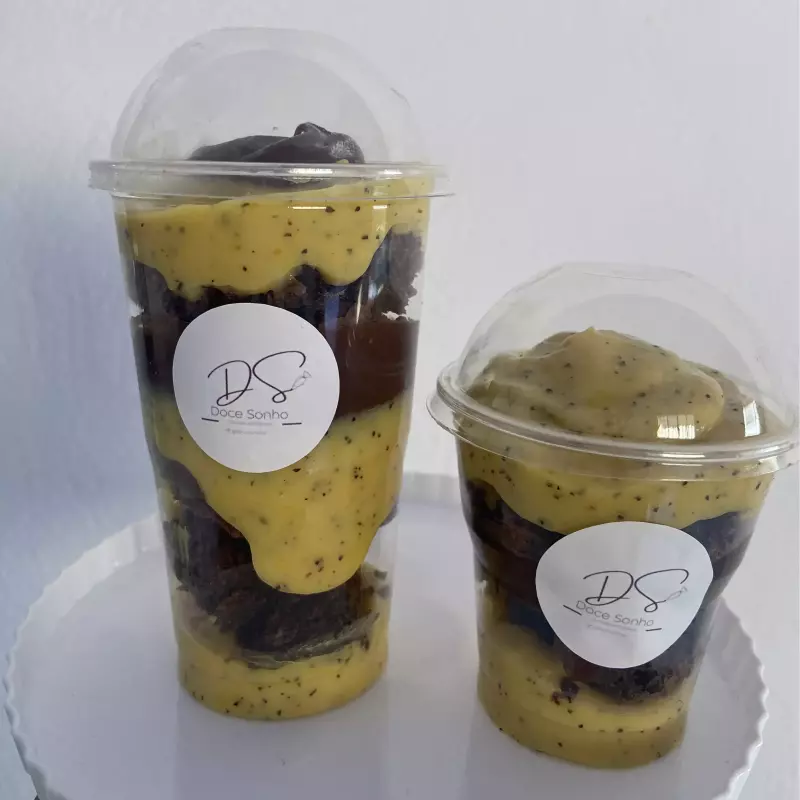 COPÃO MARACUJÁ COM CHOCOLATE