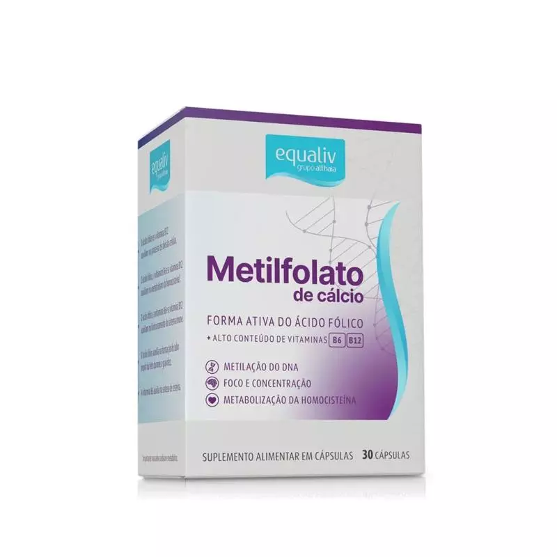 Metilfolato de Cálcio - 30 Cápsulas