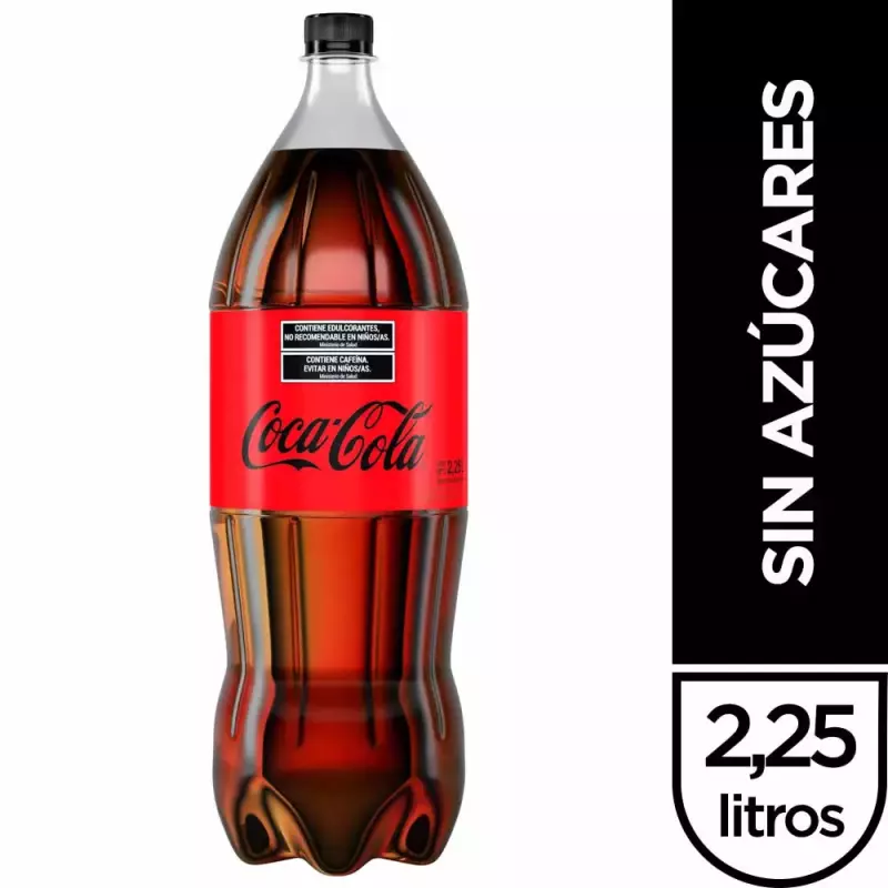 Coca-Cola Sin Azúcar 2.25lts