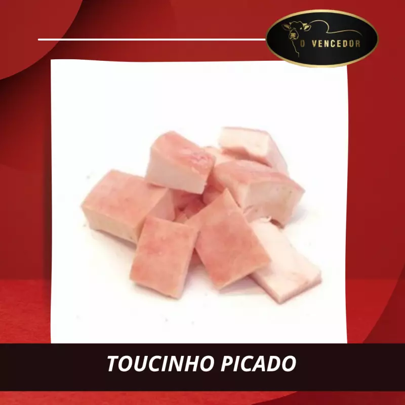 TOUCINHO PICADO ( TORRESMO ) - 500g
