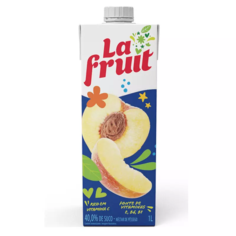 SUCO LA FRUIT PESSEGO 1 LT