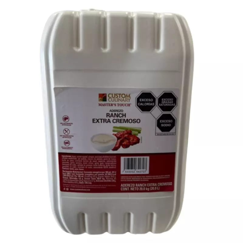 BIDON CUSTOM ADEREZO RANCH 20KG
