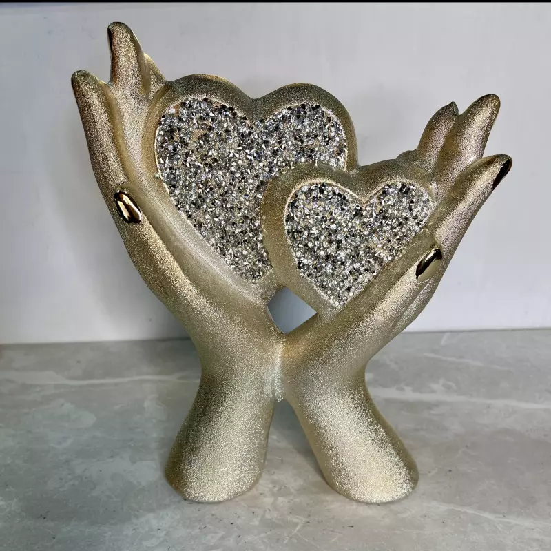 MANO CORAZON REF 3028-23 DORADA