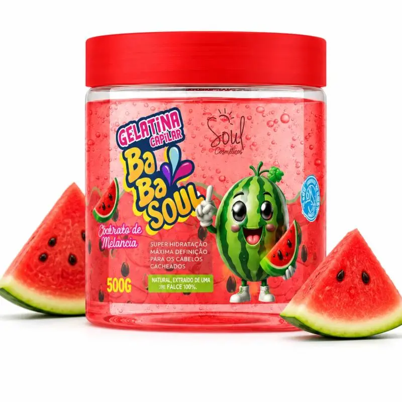GELATINA MELANCIA BABASOUL 500G