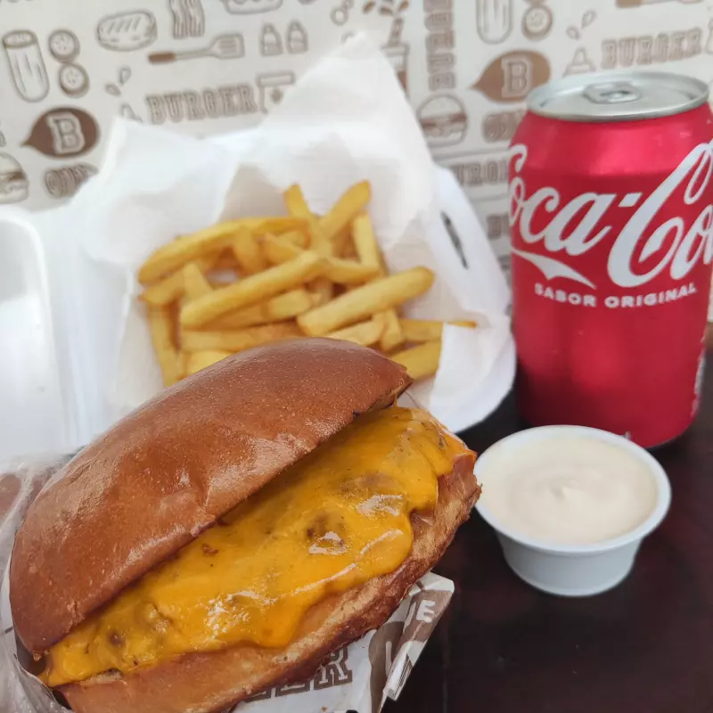 X Burguer Artesanal+Batata P+Lata