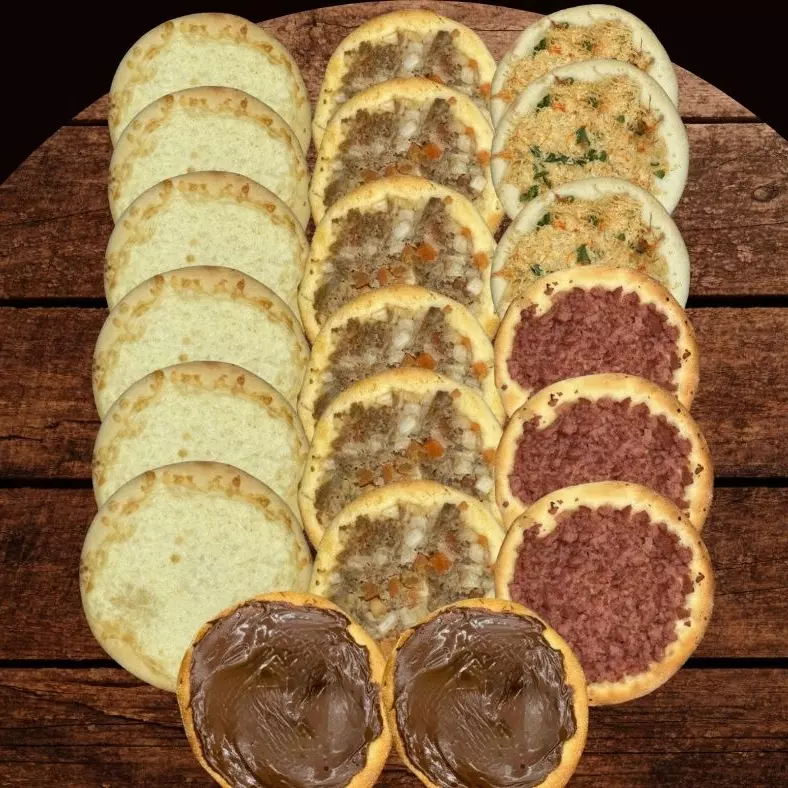 Combo 3(6carne/6quei/3fran/3cal/2nut