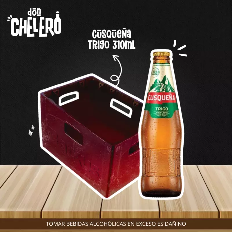 CUSQ TRIGO BOT RETORNABLE X310ML