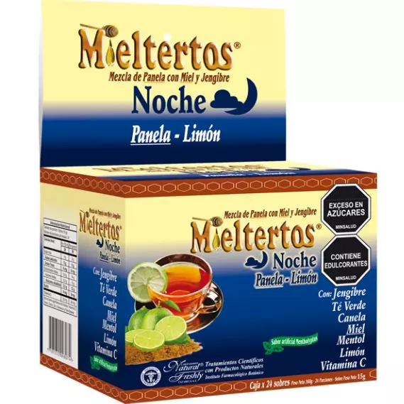 Mieltertos Noche Panela Limón 24 Sob