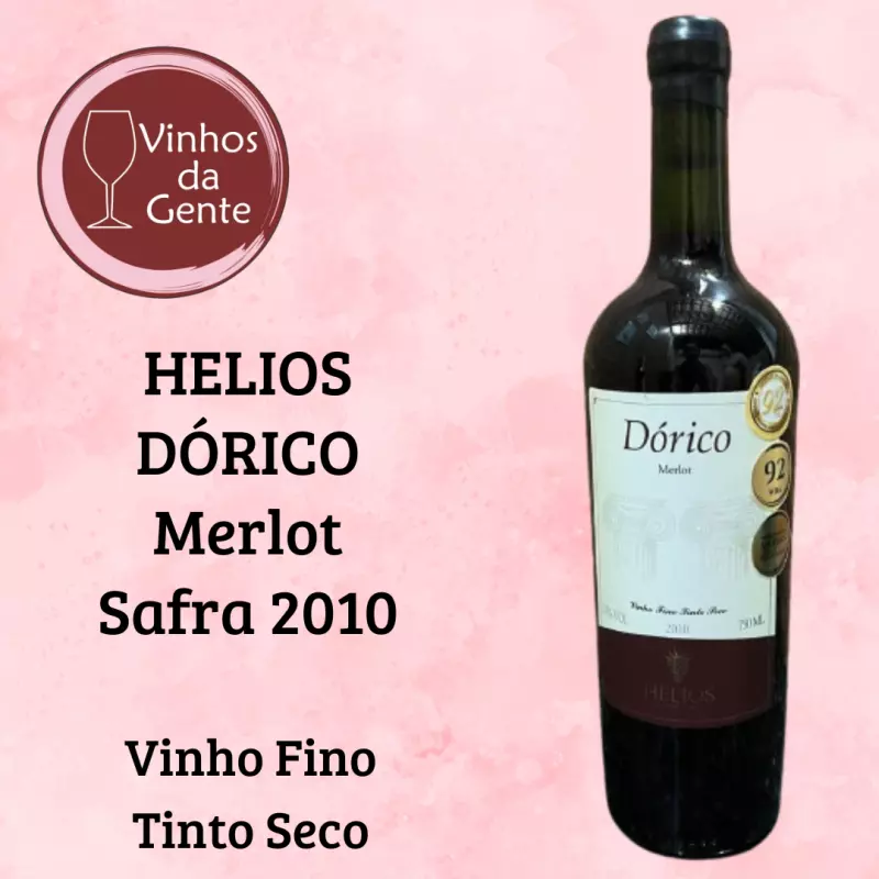 HELIOS DÓRICO Merlot 2010 VFTS
