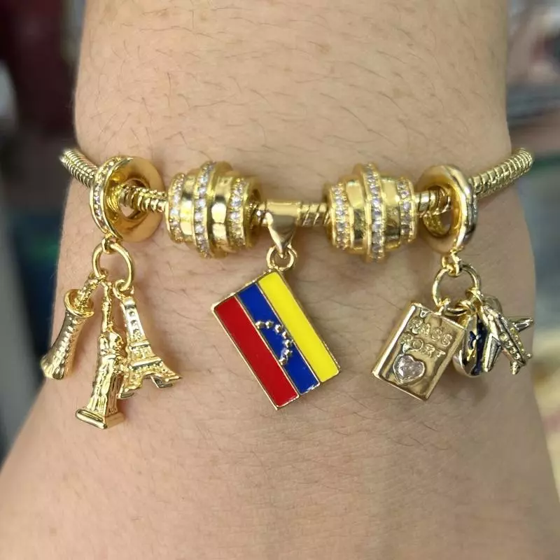 Pulsera bandera viajes